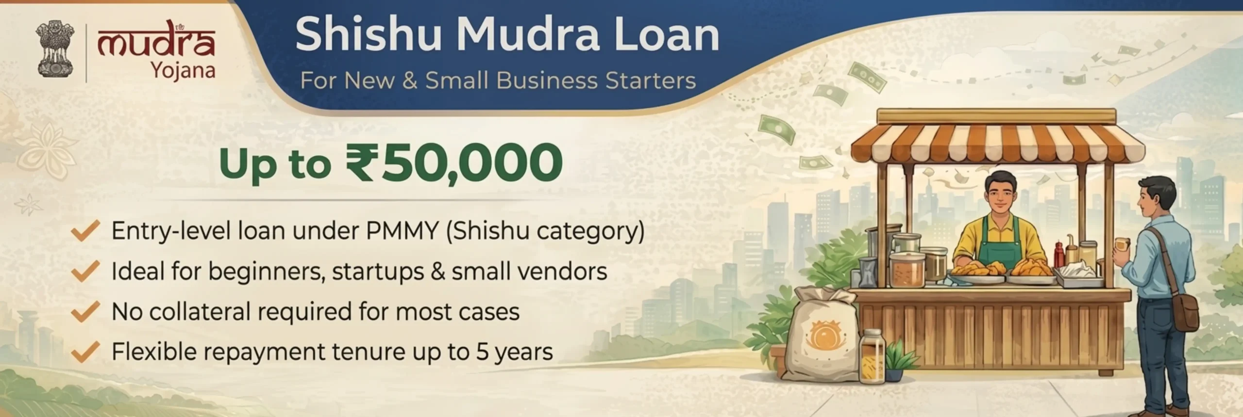 Shishu Mudra Loan Schemes banner 1