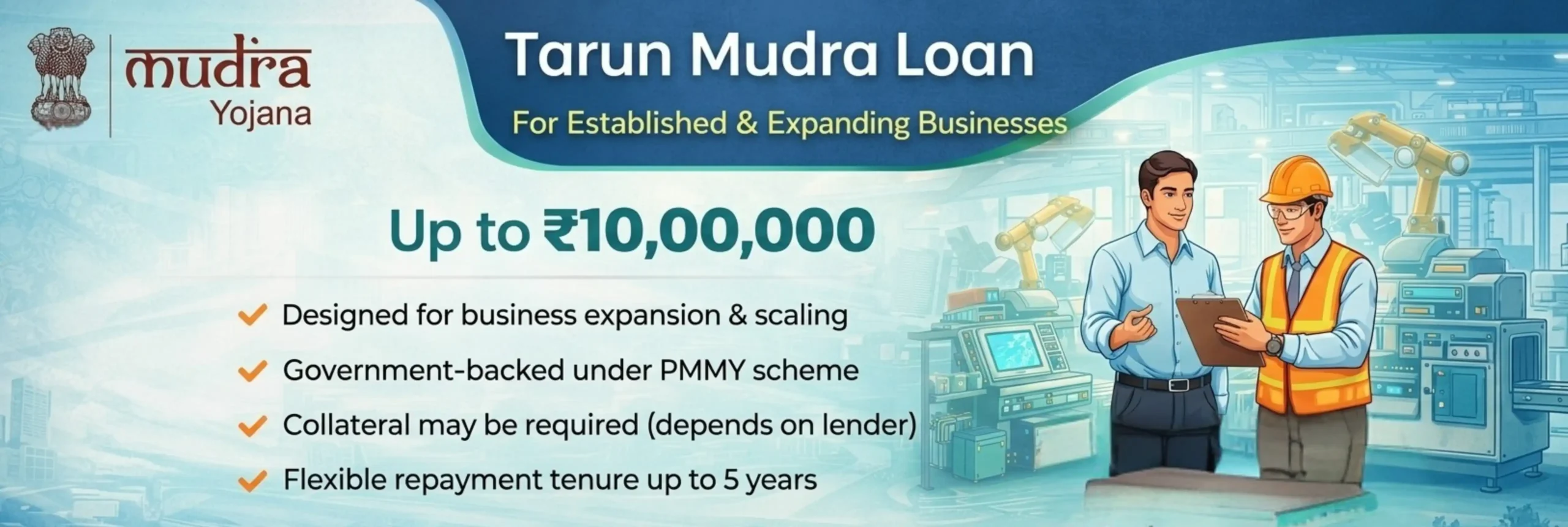 Tarun Mudra Loan Schemes Banner 3