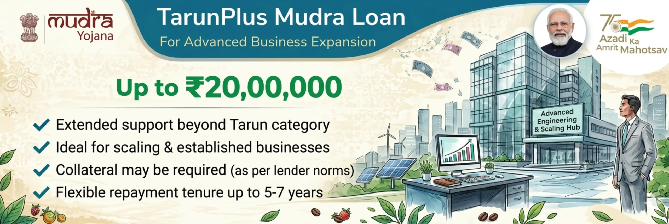 Tarun Plus Mudra Loan Schemes Banner 4